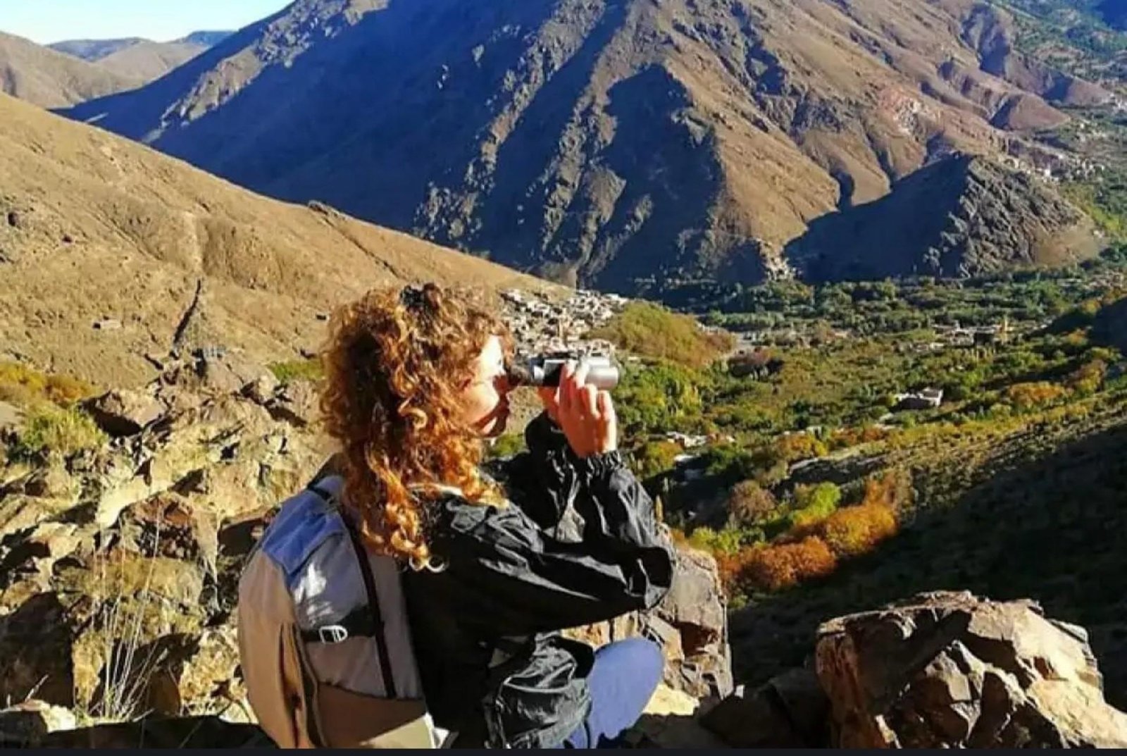 Tachedirt Berber village trek in the High Atlas Mountains